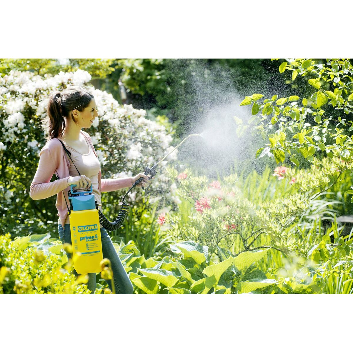 Spray a Pressione da Giardino Gloria Prima 5 Comfort Plastica 5 L